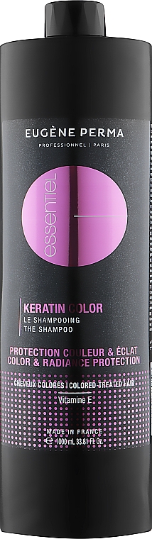 Шампунь с кератином для окрашенных волос - Eugene Perma Essentiel Keratin Color Shampoo — фото N3