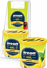 Парфумерія, косметика Ароматизований гель у блістері "Лимон" - Areon Gel Can Blister Lemon