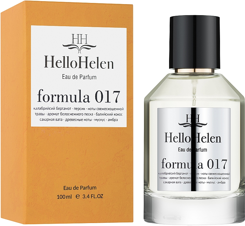 HelloHelen Formula 017 - Парфюмированная вода — фото N3