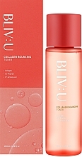 Тонер з колагеном - Bliv:U Collagen Bouncing Toner — фото N2