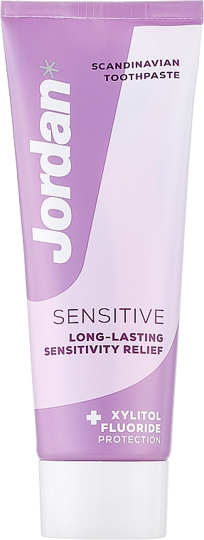 Зубная паста для чувствительных зубов - Jordan Stay Fresh Sensitive Toothpaste — фото N1