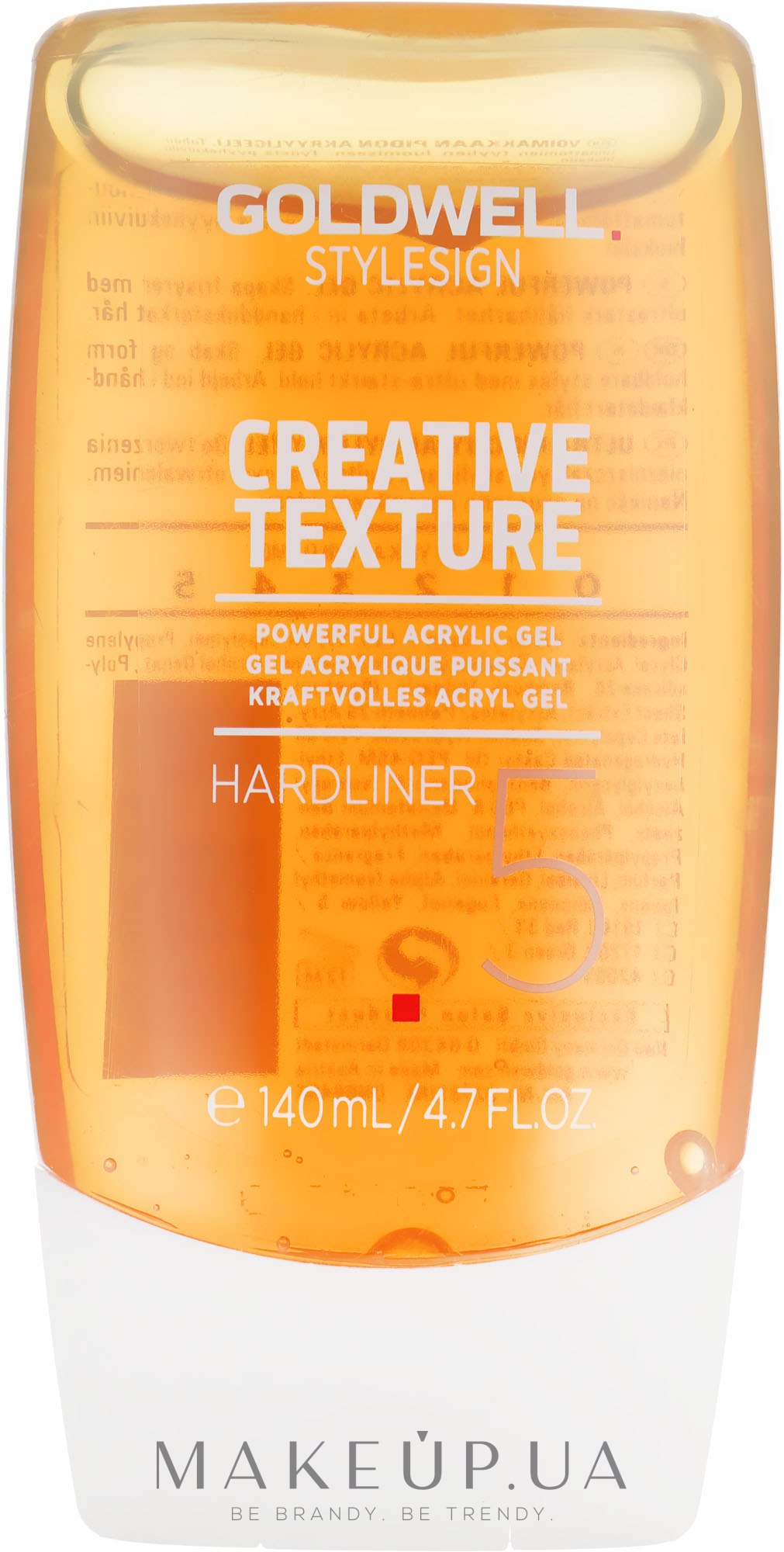 Акриловый гель для волос - Goldwell Style Sign Creative Texture Hardliner 5 — фото 140ml