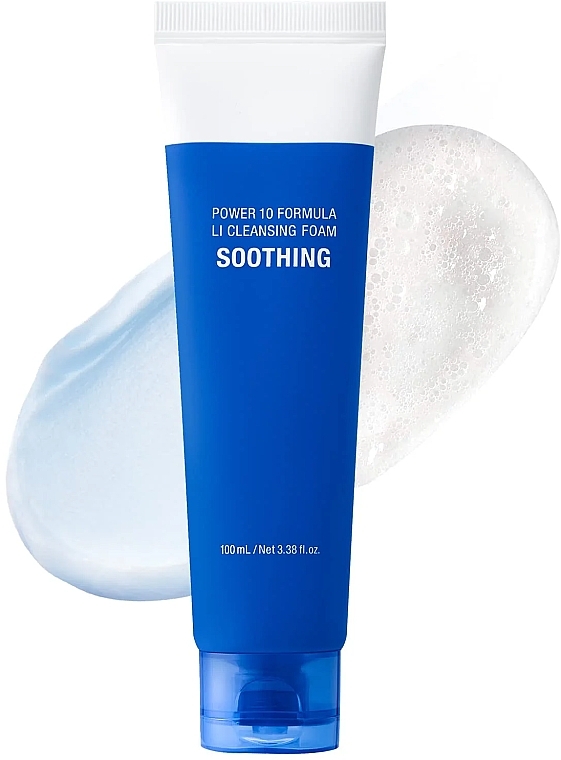 Заспокійлива пінка для вмивання - It's Skin Power 10 Formula Li Cleansing Foam Soothing — фото N1