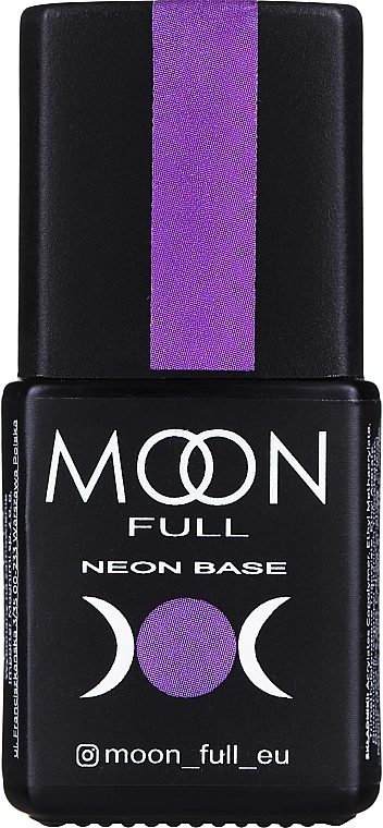 Неонова база для нігтів - Moon Full Neon Base