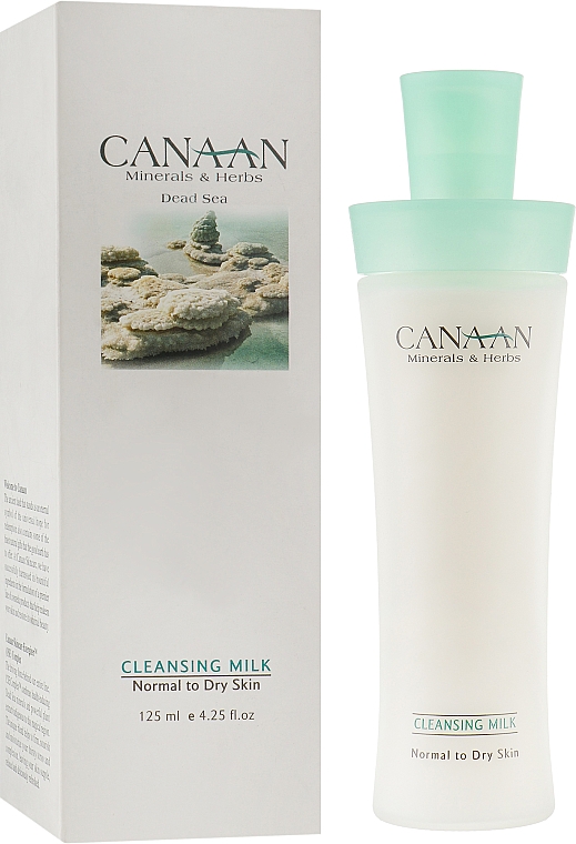 Очищающее молочко для нормальной и сухой кожи - Canaan Minerals & Herbs Cleansing Milk Normal to Dry Skin — фото N1