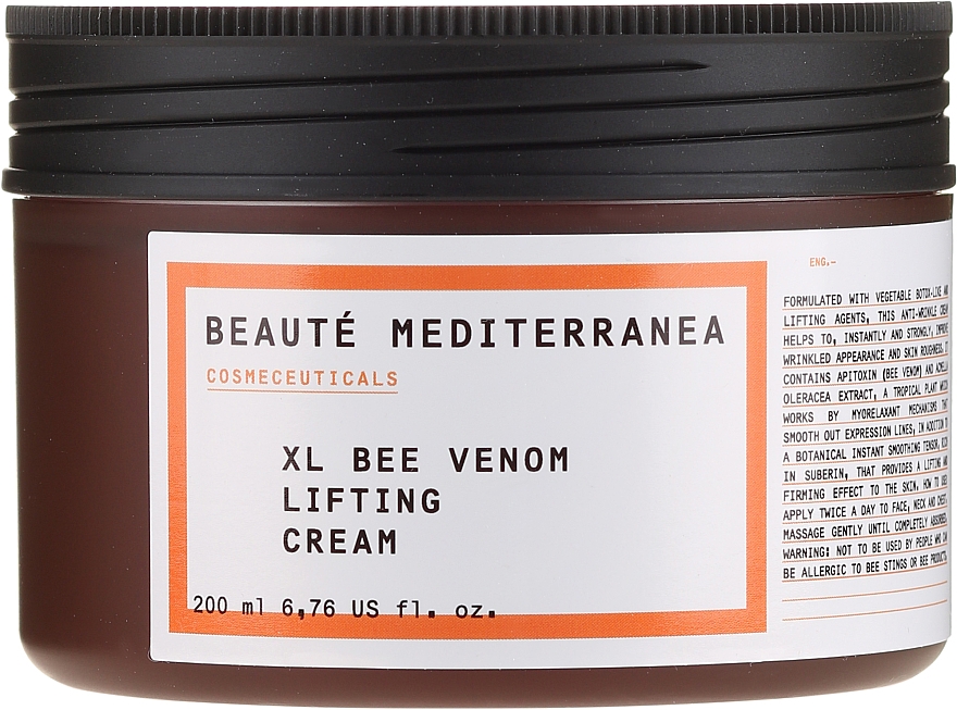 Ліфтинг-крем для обличчя з бджолиною отрутою - Beaute Mediterranea Bee Venom Lifting Cream — фото N1