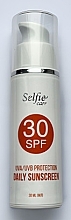Духи, Парфюмерия, косметика Солнцезащитный крем для лица SPF30  с центеллой  азиатской - Selfie Care Sunscreen Protection Cream SPF30