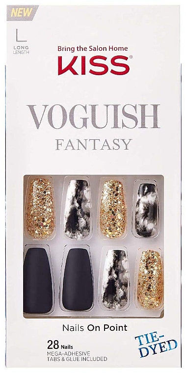 Набор накладных ногтей - Kiss Voguish Fantasy Nails — фото N1