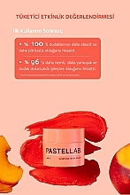 Нічна маска для губ "Персик" - Pastel Lab. Lip Sleeping Mask Peach — фото N4