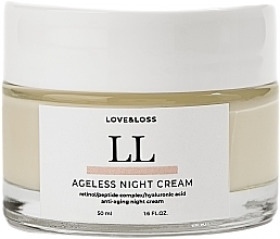 Духи, Парфюмерия, косметика Антивозрастной ночной крем для лица - Love&Loss Ageless Night Cream