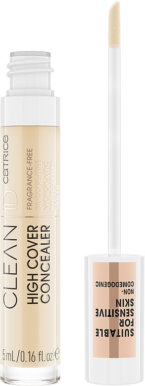 Консилер для лица - Catrice Clean ID High Cover Concealer — фото N2