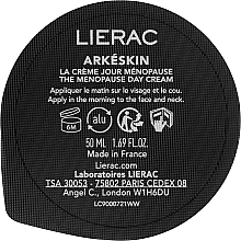 Дневной крем для лица - Lierac Arkeskin The Menopause Day Cream Refill (сменный блок) — фото N2