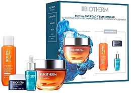 Духи, Парфюмерия, косметика Набор - Biotherm Blue Therapy Amber Algae Set (day/cr/50ml + oil/30ml +elixir/7ml+ eye/cr/5ml)