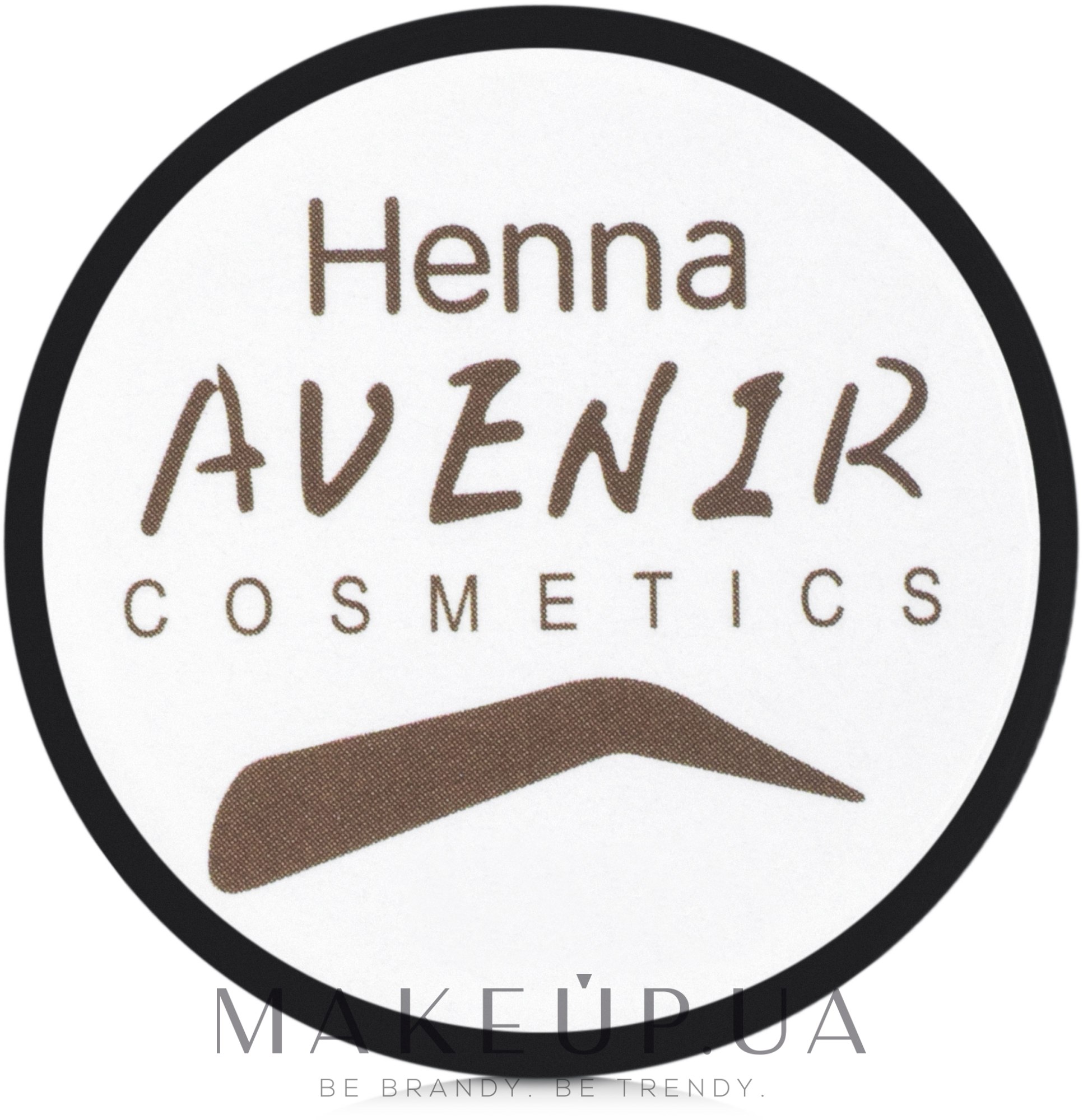 Индийская хна для покраски бровей и био-тату - Avenir Cosmetics Henna — фото Blond