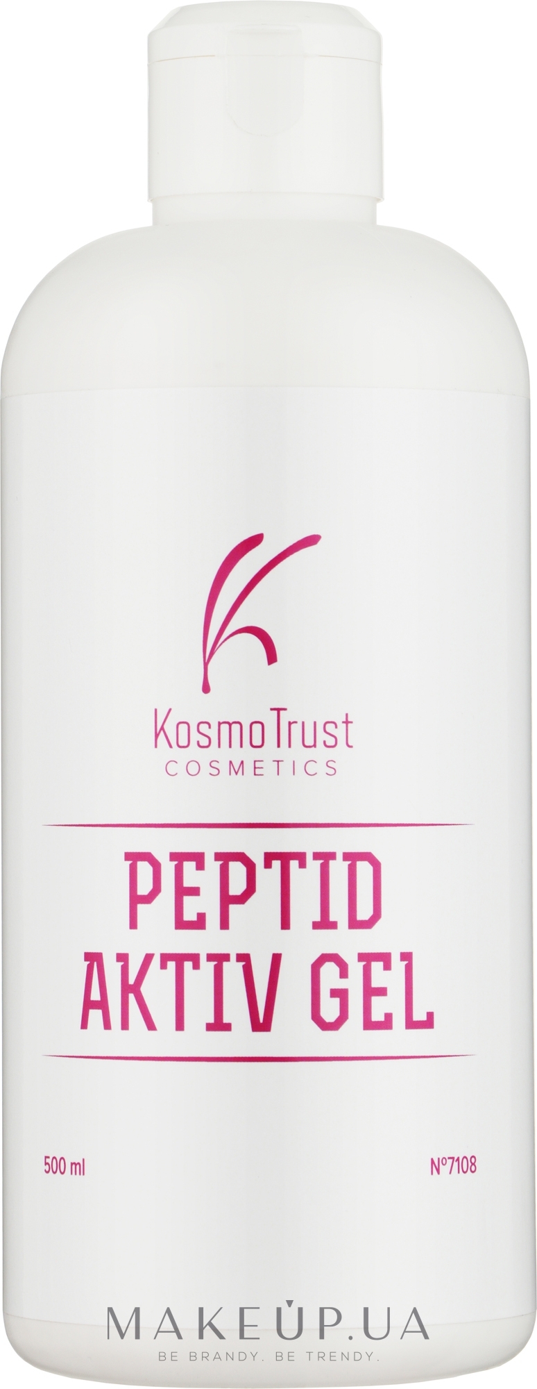 Пептидний гель - KosmoTrust Cosmetics Peptid Aktiv Gel — фото 500ml