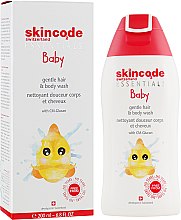 Гель-шампунь для дітей - Skincode Essentials Baby Gentle Hair & Body Wash — фото N1