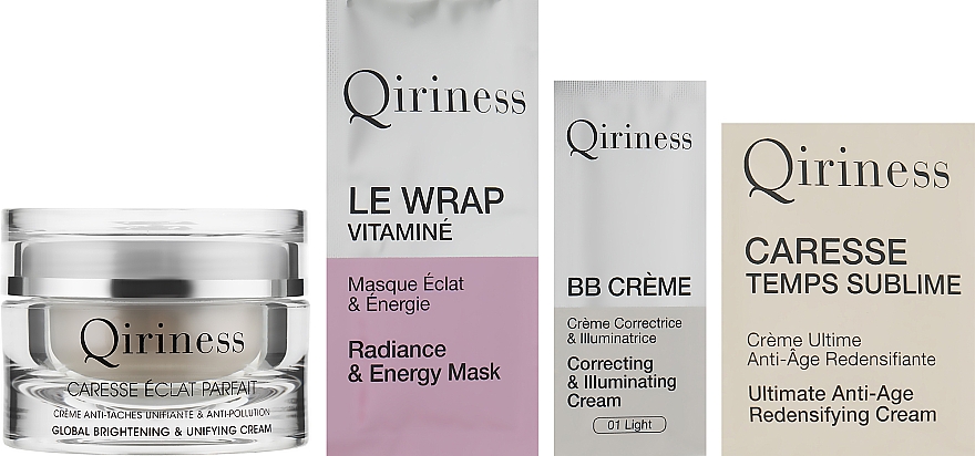 Комплексный отбеливающий крем для лица - Qiriness Global Brightening & Unifying Cream — фото N3