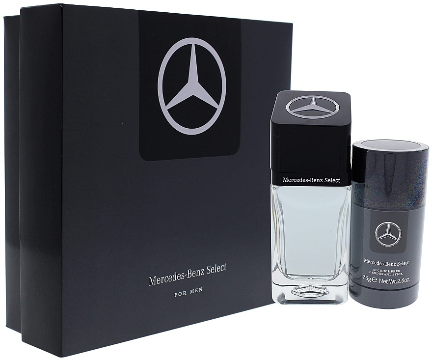 Набор - Mercedes Benz Select Gift Set (edt/100ml + dst/75ml) — фото N1