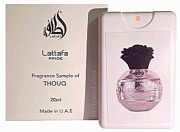 Парфумерія, косметика Lattafa Perfumes Pride Thouq - Парфумована вода