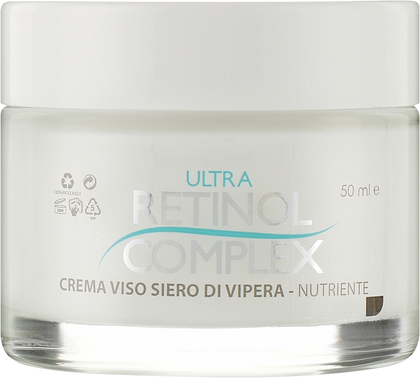Крем для обличчя проти зморщок - Retinol Complex Ultra Lift Face Cream Viper Serum — фото N1