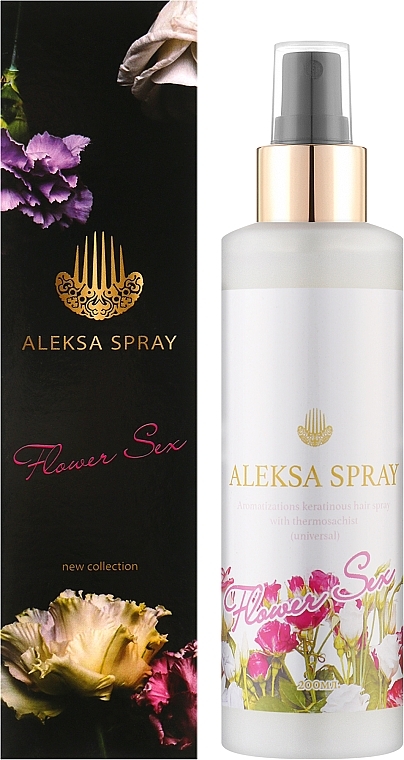 Aleksa Spray - Ароматизированный кератиновый спрей для волос AS28 — фото N2