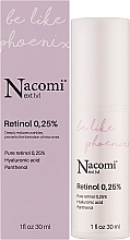 Ночная сыворотка для лица с ретинолом - Nacomi Next Level Retinol 0,25% — фото N2