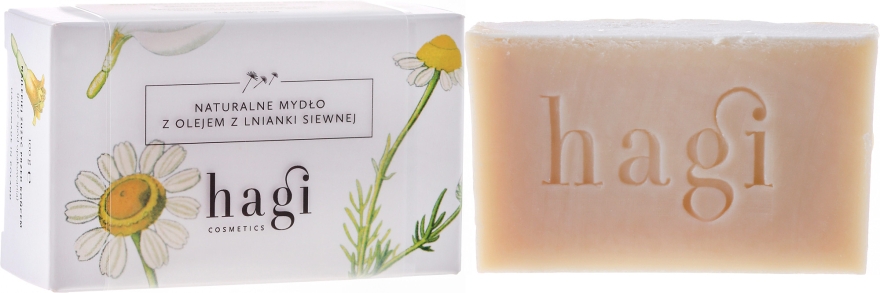 Натуральное мыло с маслом семян камелии - Hagi Soap — фото N1