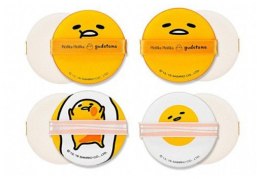 Набір пафів різного дизайну для кушона - Holika Holika Gudetama Chop Chop Cushion Puff Set — фото N1