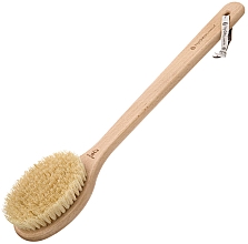Масажна щітка зі щетиною з волокон кактуса - Hydrea London Professional Dry Skin Spa Brush With Cactus Bristles — фото N1