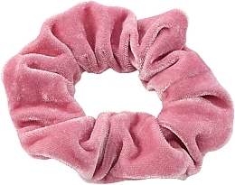 Парфумерія, косметика Резинка оксамитова для волосся, рожева - Lolita Accessories