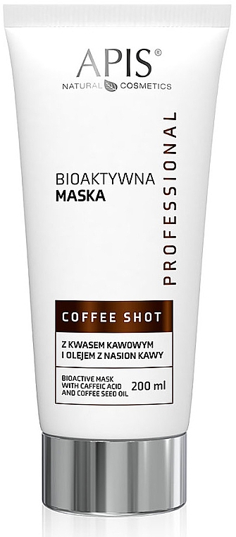 Биоактивная маска для лица - APIS Professional Coffee Shot Bioctive Mask