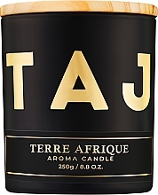 Духи, Парфюмерия, косметика Ароматическая свеча "Terre Afrique" - Taj Max Aroma Candle