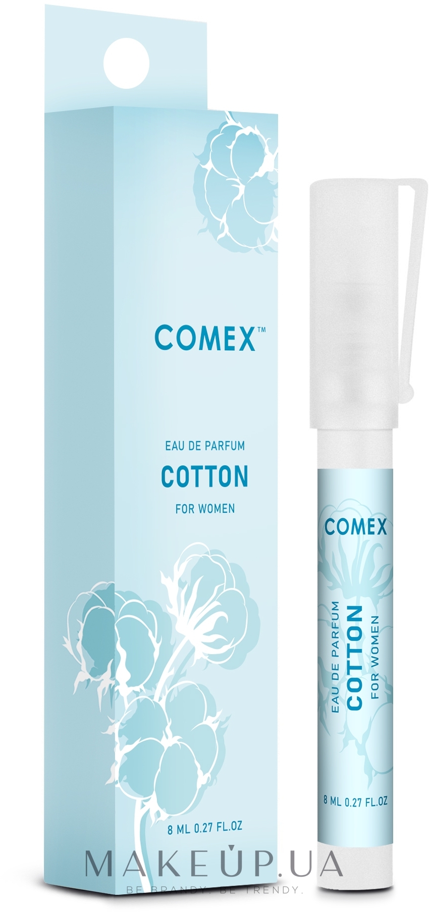 Comex Cotton Eau De Parfum For Woman - Парфумована вода (міні) — фото 8ml
