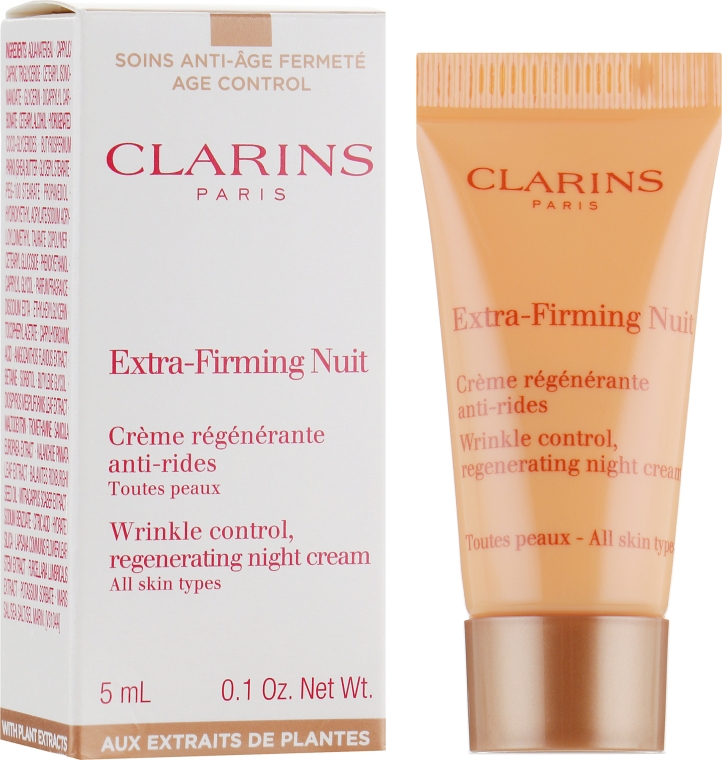Ночной крем - Clarins Extra-Firming Night All Skin Types (пробник) — фото N1