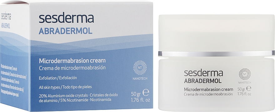 Крем для микродермабразии кожи - SesDerma Laboratories Abradermol Microdermabrasion Cream — фото N4