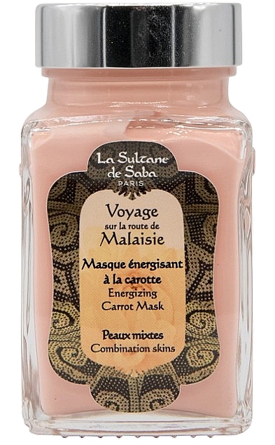 Энергетическая морковная маска для лица - La Sultane De Saba Jasmine and Tropical Flowers Energizing Carrot Mask — фото N1