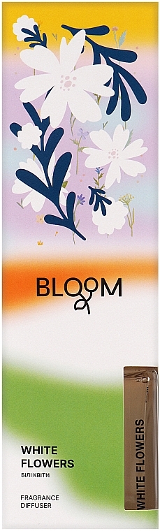 Aroma Bloom Reed Diffuser White Flowers - Аромадифузор