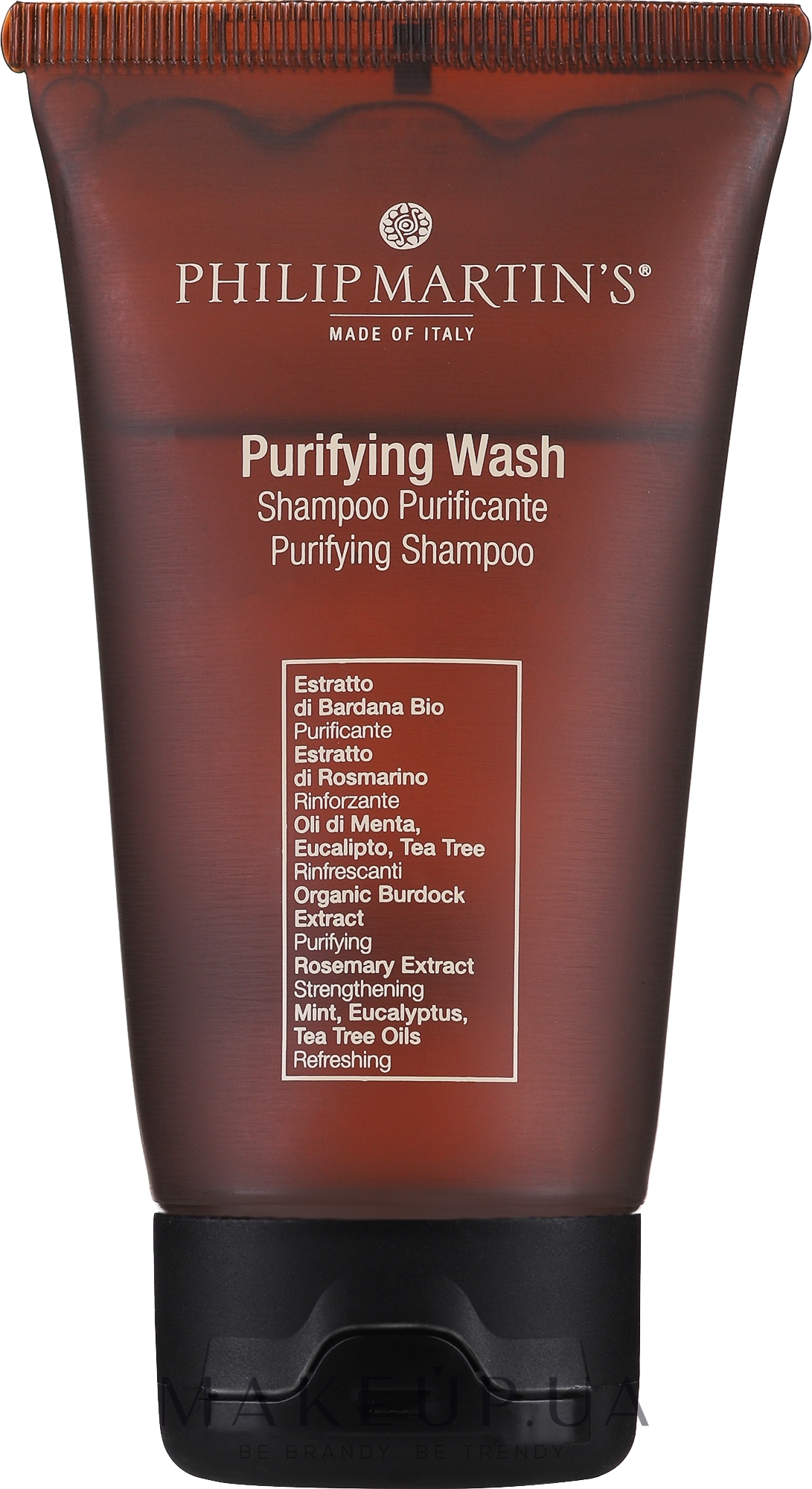 Шампунь интенсивно очищающий - Philip Martin's Purifying Wash (мини) — фото 75ml