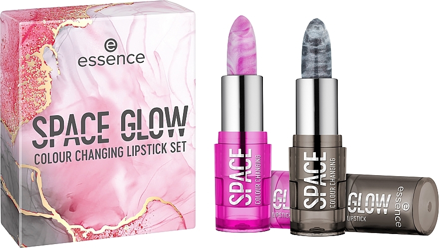Набор помад для губ - Essence Space Glow Colour Changing Lipstick Set — фото N2