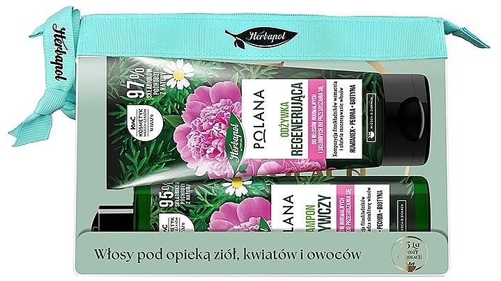 Набір - Polana (shm/400ml + cond/200ml + bag/1pcs) — фото N1