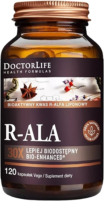R-Альфа-липоевая кислота - Doctor Life R-ALA — фото N2