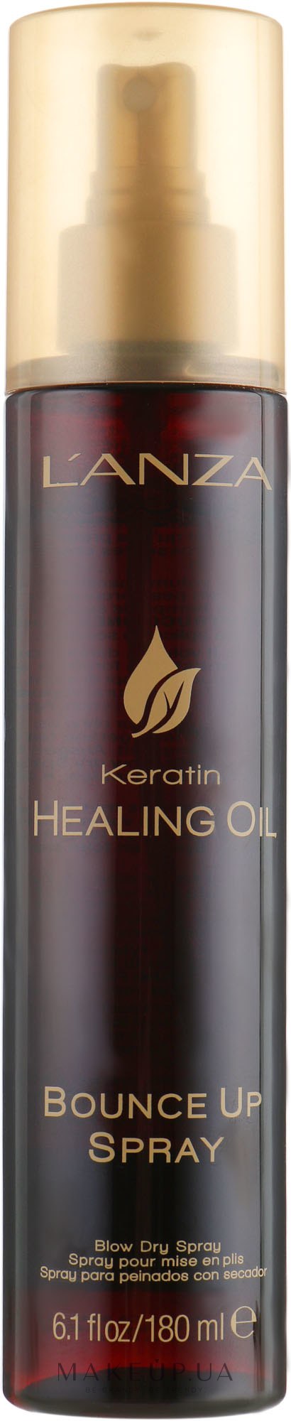 Спрей для об'ємної укладки - L`anza Keratin Healing Oil Bounce Up Spray — фото 180ml