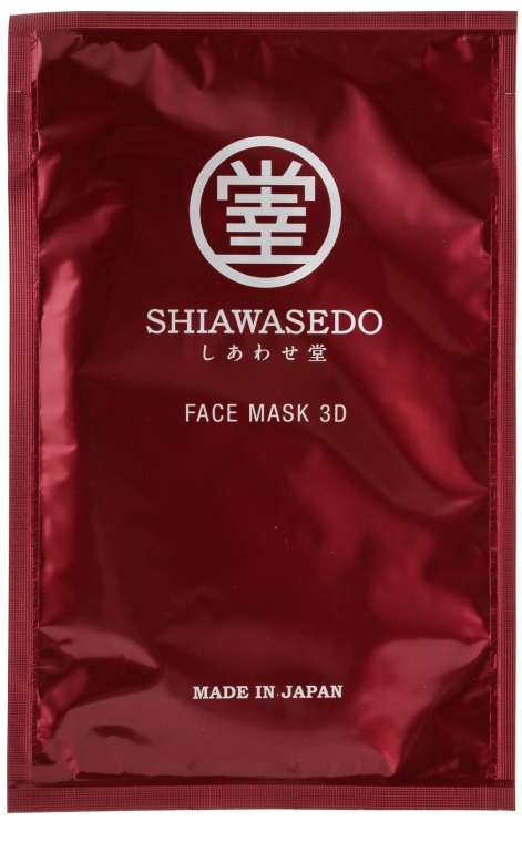 Універсальна поживна маска для обличчя на тканевій основі - Shiawasedo 3D Face Mask