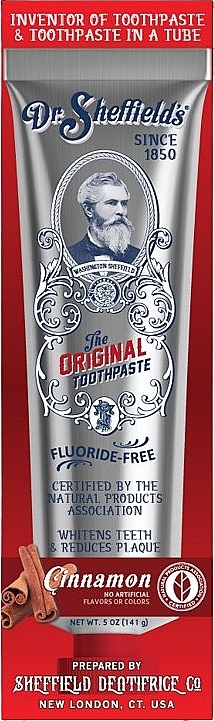 Зубна паста "Кориця" - Dr. Sheffield's The Original Toothpaste — фото N2
