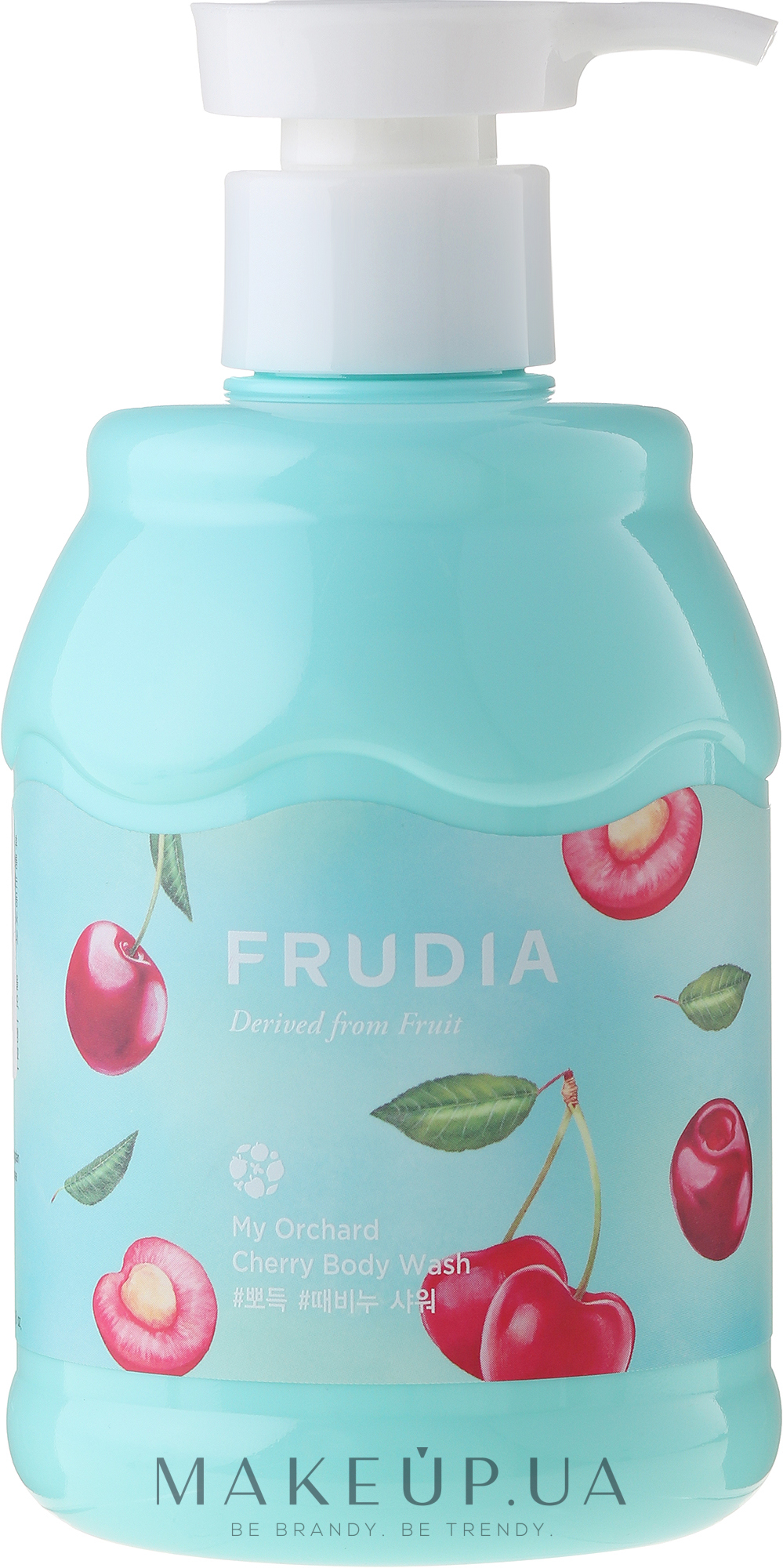 Кремовий гель для душу з ароматом дикої вишні - Frudia My Orchard Cherry Body Wash — фото 350ml