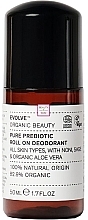 Парфумерія, косметика Дезодорант "Pure Prebiotic" - Evolve Beauty Roll On Deodorant