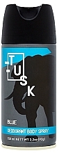 Духи, Парфюмерия, косметика Дезодорант-спрей для тела - Tusk Blue Deodorant Body Spray