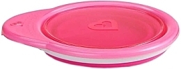 Тарелка дорожная, розовая - Munchkin Go Bowl — фото N2