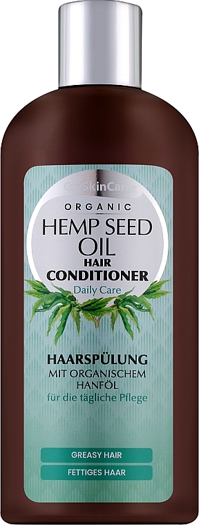 Кондиционер для волос с органическим маслом конопли - GlySkinCare Organic Hemp Seed Oil Hair Conditioner — фото N1