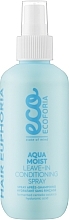 Духи, Парфюмерия, косметика Спрей для волос - Ecoforia Hair Euphoria Aqua Moist Leave-In Spray